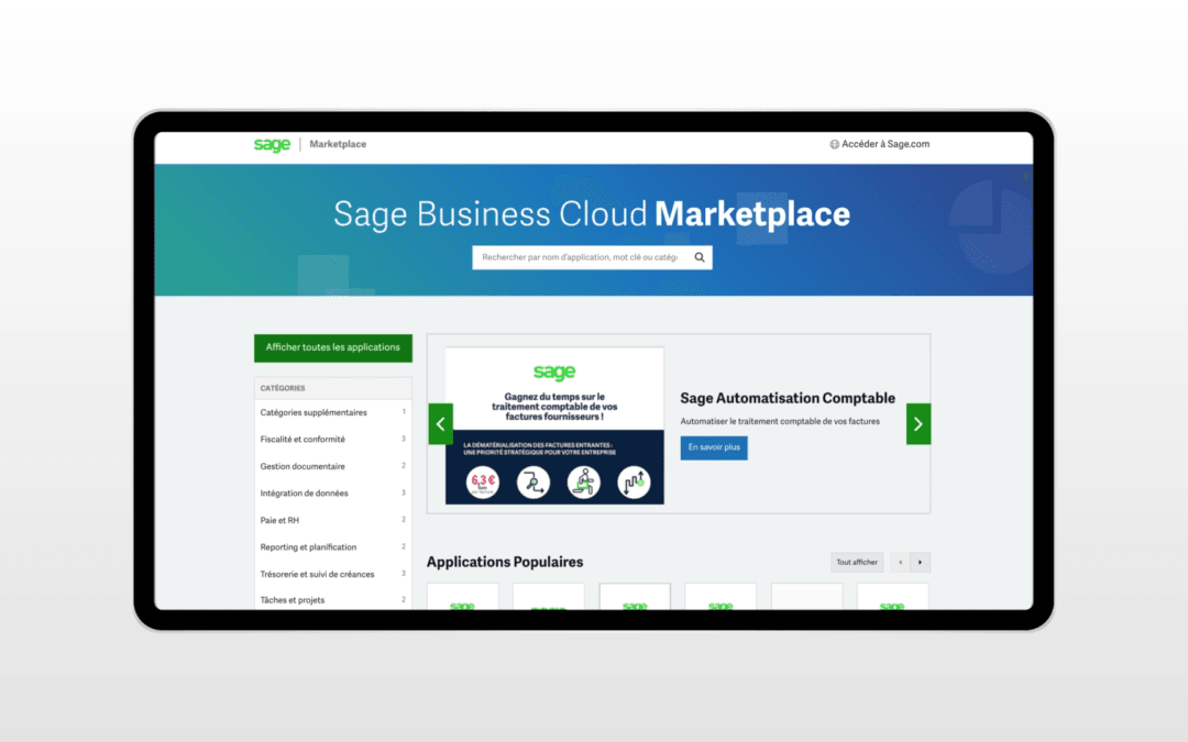 SAGE – ISV : Présentation de l&rsquo;application