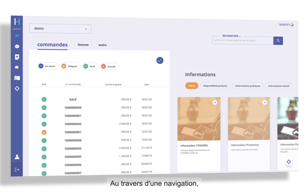 SANOFI – SANHOPITAL : Tutoriel