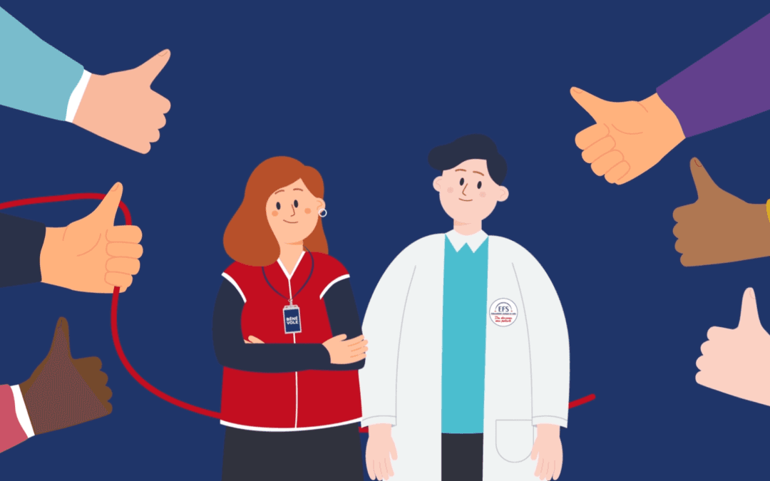 ÉTABLISSEMENT DU DON DU SANG – RELATION PARTENAIRE