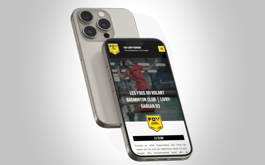 Les Fous Du Volant – Maquette site internet