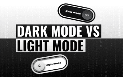 Dark mode ou light mode : quel est le meilleur mode ?